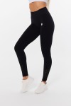 Legginsy sportowe damskie bezszwowe Spark Black